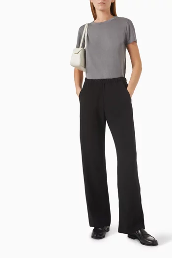 Perfect Knit T-shirt in Silk