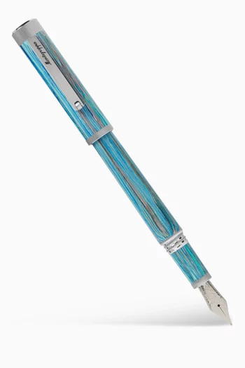 Zero Zodiac Taurus Fountain Pen in Resin