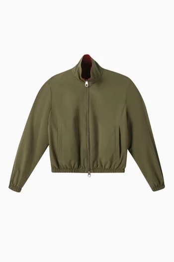 Reversible Bomber Jacket in Windmate® & Cashmere