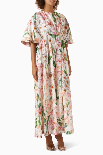 Gesto Maxi Kaftan in Linen