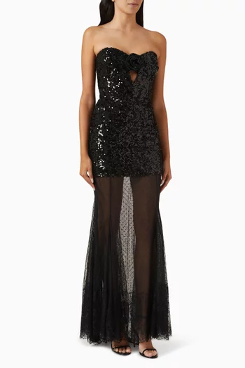 Diana Sequinned Gown