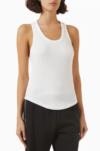 Frankie Tank Top in Rib-knit