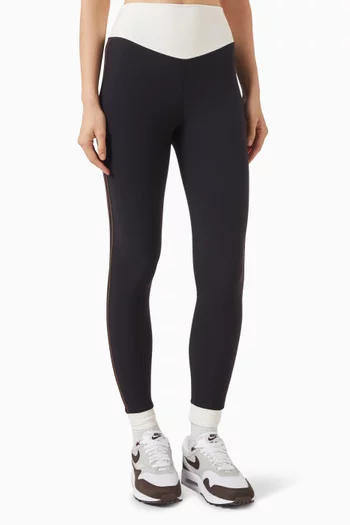 Alcaraz 25" High-waist Midi Pants in Recycled Nylon