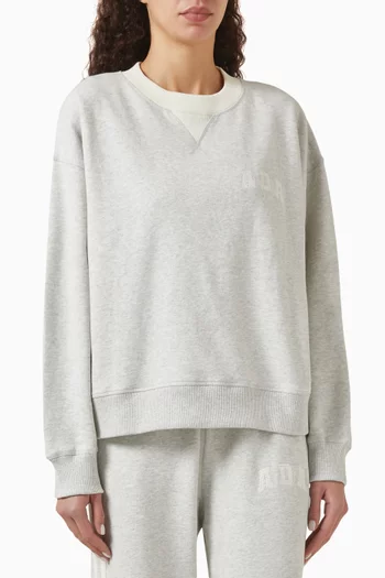 ADA Loose-fit Sweatshirt in Organic Cotton Blend