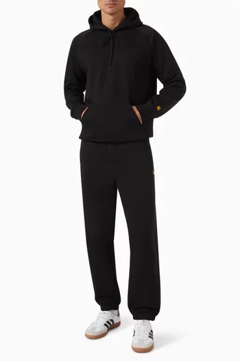 كنزة بغطاء رأس تشيس مزيج قطن