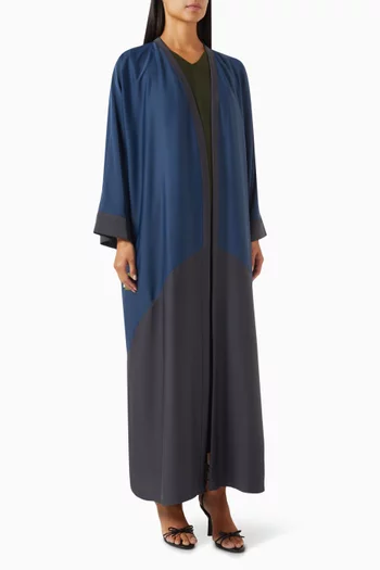 3-piece Abaya Set in Silk