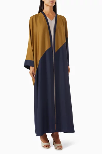 3-piece Abaya Set in Silk