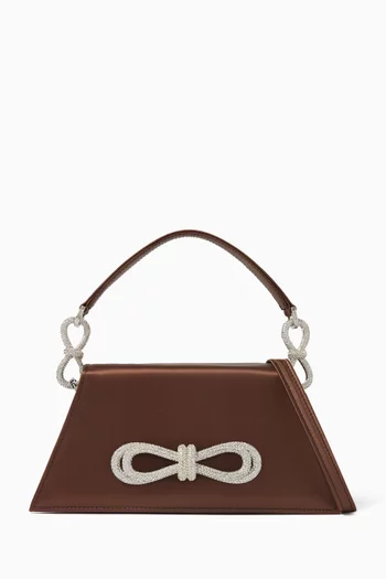 Medium Samantha Bag in Satin