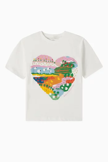 Heart Garden T-shirt in Organic Cotton