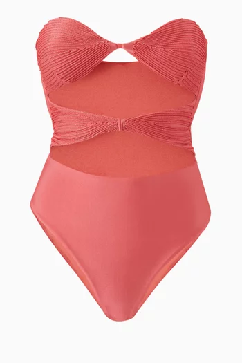 Sol One-piece Swimsuit in Stretch-nylon