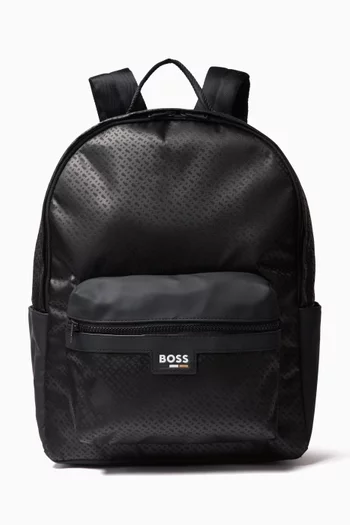 Monogram Adjustable-strap Backpack
