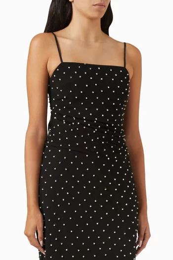 Elissa Rhinestone-embellished Top in Viscose