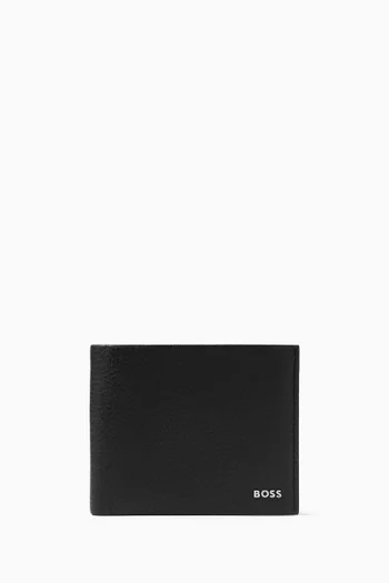 New Crosstown Trifold Wallet in Leather