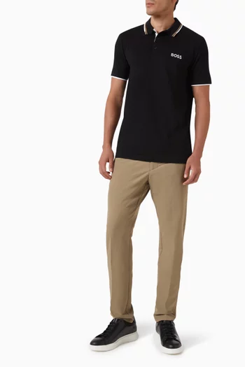 تي شيرت بولو بادي برو نسيج بيكيه