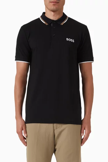 تي شيرت بولو بادي برو نسيج بيكيه