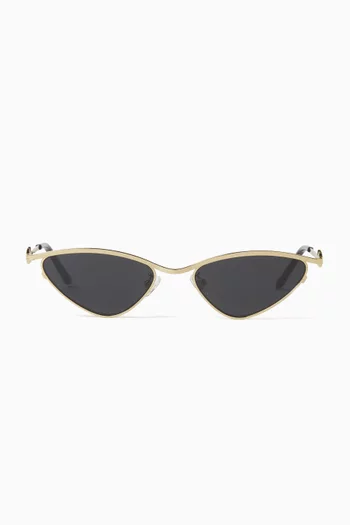 Zoe Sunglasses in Metal