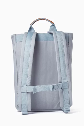 Large Backpack in Recycled Cotton Canvas