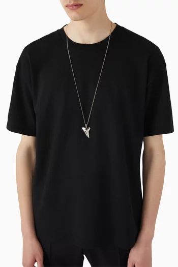 Shark Tooth Necklace in Metal