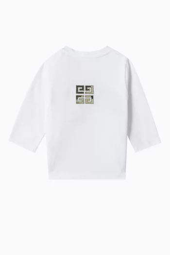 Camouflage Logo T-shirt in Cotton-jersey