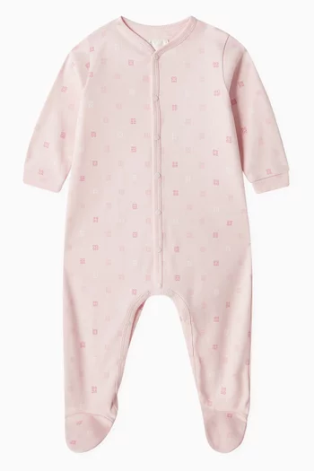 4G-embellished Pyjama in Cotton