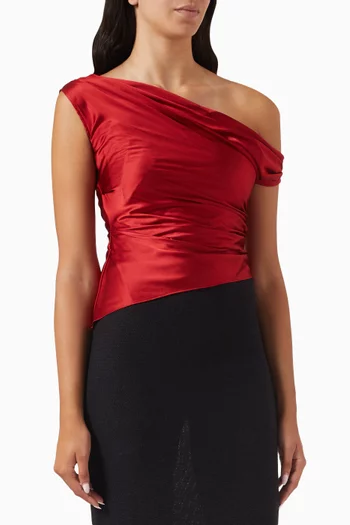 Phare Top in Stretch-silk