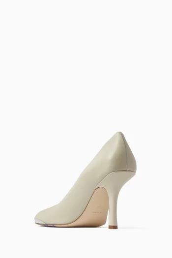 حذاء كلاسيك داك بكعب 90 مم جلد نابا