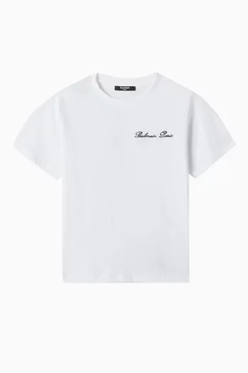 Logo T-shirt in Cotton