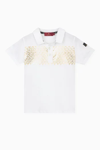 Foil Logo Polo Shirt