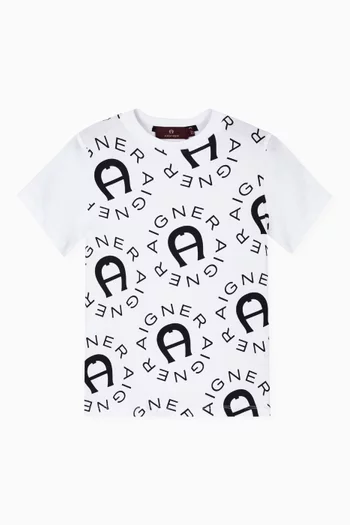 Logo T-shirt in Cotton