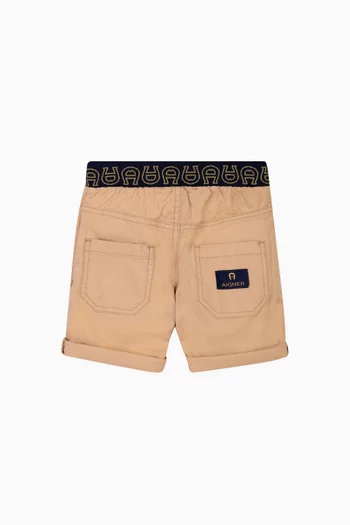 Logo Bermuda Shorts in Cotton