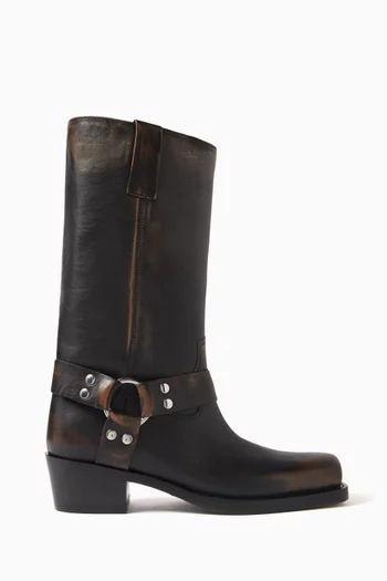 Roxy 45 Boots in Leather