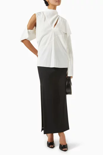 Scarf Blouse in Silk