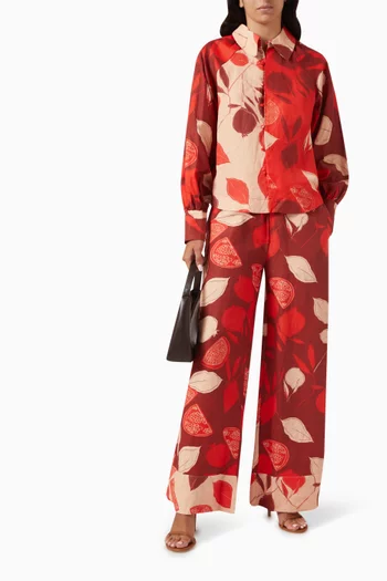 Allegra Printed Pants