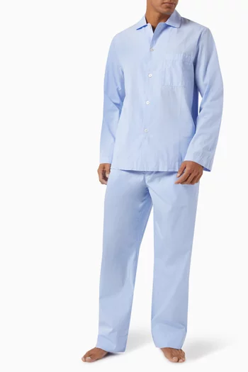 Pyjama Shirt in Organic-cotton