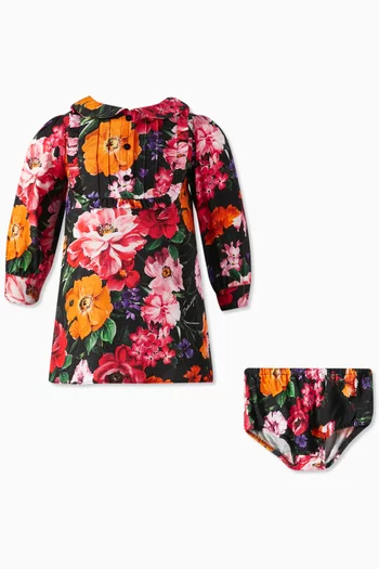 Viyella Floral-print Dress in Viscose