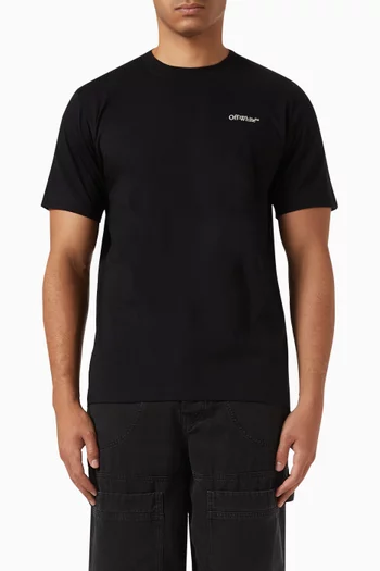 Cloud Arrow Slim-fit T-shirt in Cotton
