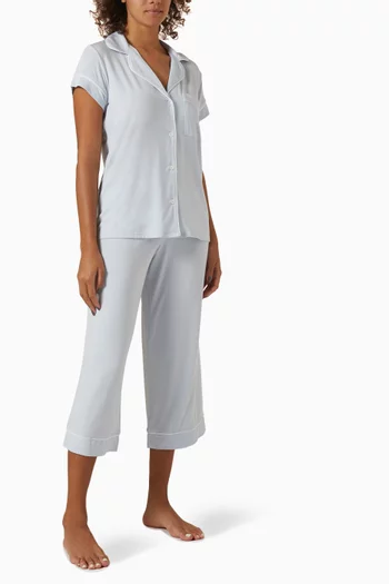 Gisele Shirt & Pants Pyjama Set in Modal-jersey