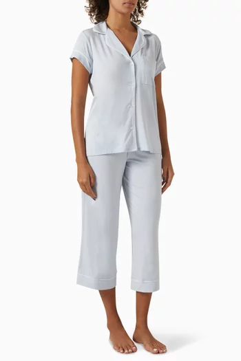 Gisele Shirt & Pants Pyjama Set in Modal-jersey