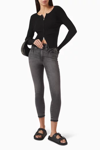 Good Waist Skinny Jeans in Denim