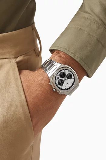 Rival Panda Chronograph Watch, 42mm