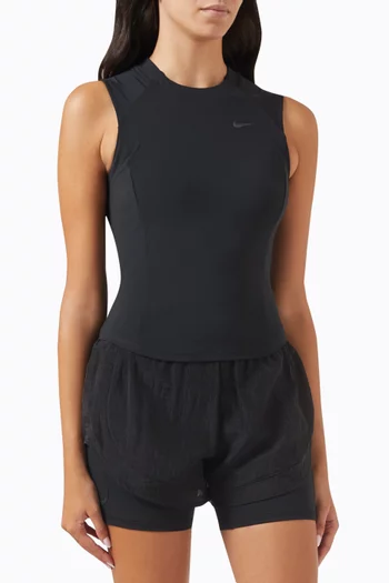 تي شيرت بلا أكمام للجري بجيب وتقنية Dri-FIT