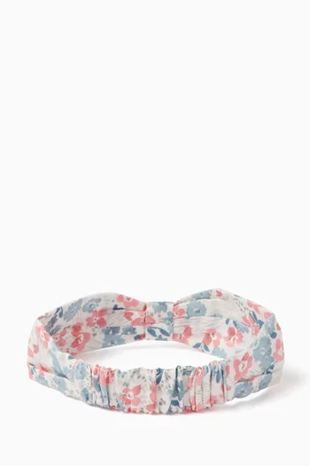 Floral Hair Band in Cotton