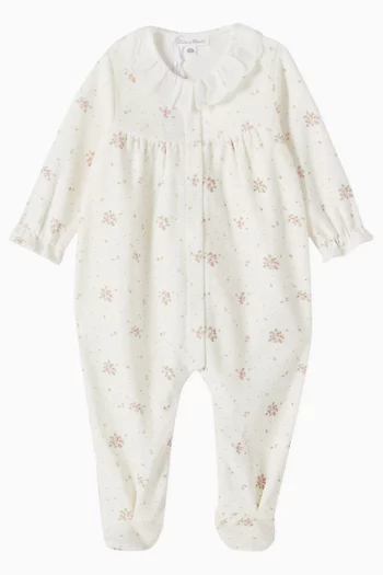 Floral Pyjama in Cotton-blend