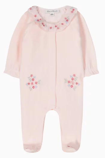 Floral Embroidered Pyjama