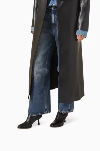 Dorothy 65 Ankle Boots in Leather