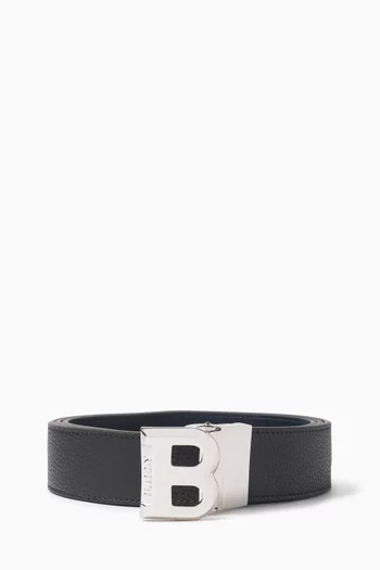 Bising Reversible Belt in Leather