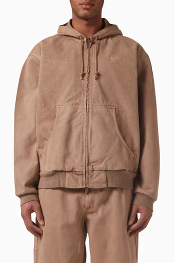 Life Full-zip Jacket in Cotton-canvas