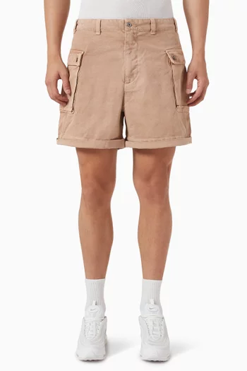 Cargo Shorts in Cotton Canvas
