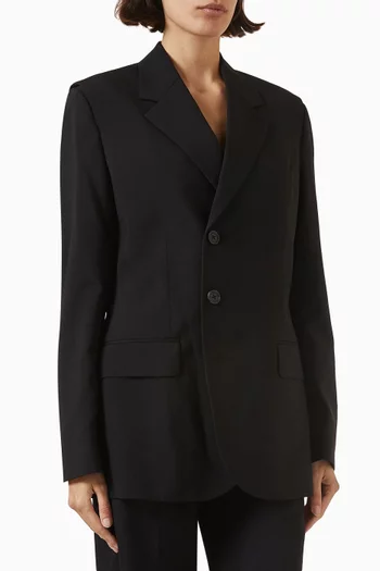 Oversized Blazer in Virgin Wool