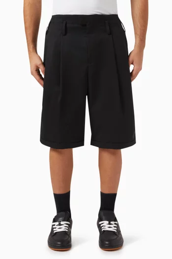 School Boy Shorts in Wool-blend